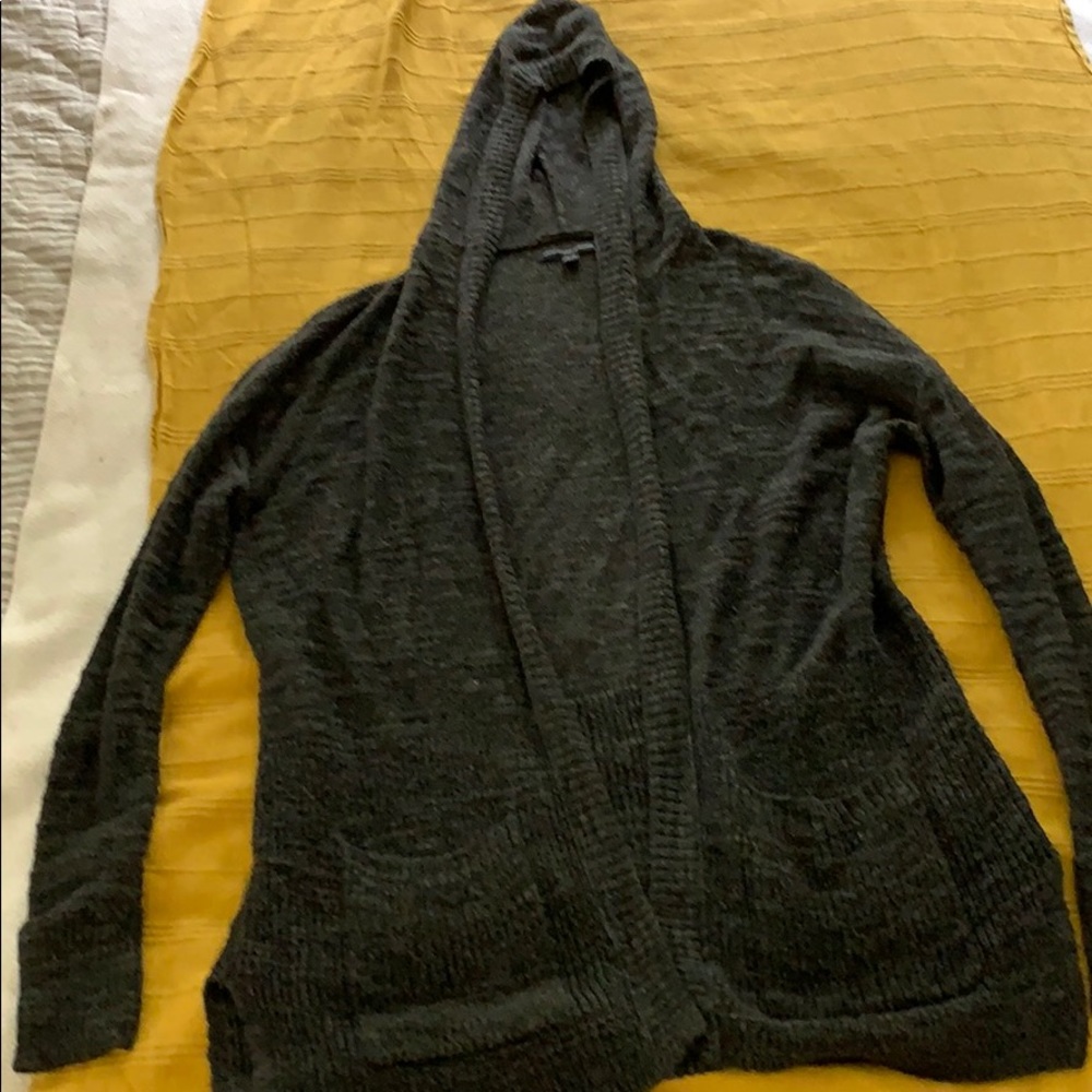 American Eagle hooded cardigan